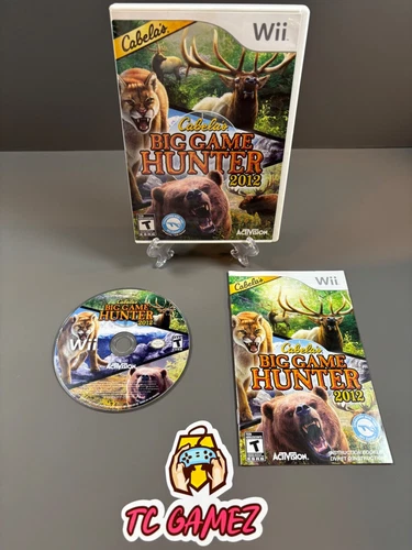 Cabela’s Big Game Hunter 2012 Nintendo Wii CIB Complete