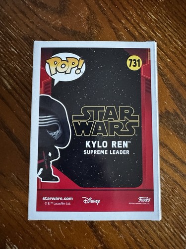 Funko Pop NYCC 2024 Fall Limited Edition Star Wars Kylo Ren Supreme Leader 731 - Picture 2 of 6