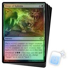 FOIL FANGS OF KALONIA X4 Modern Horizons 3 Magic MTG MINT CARD