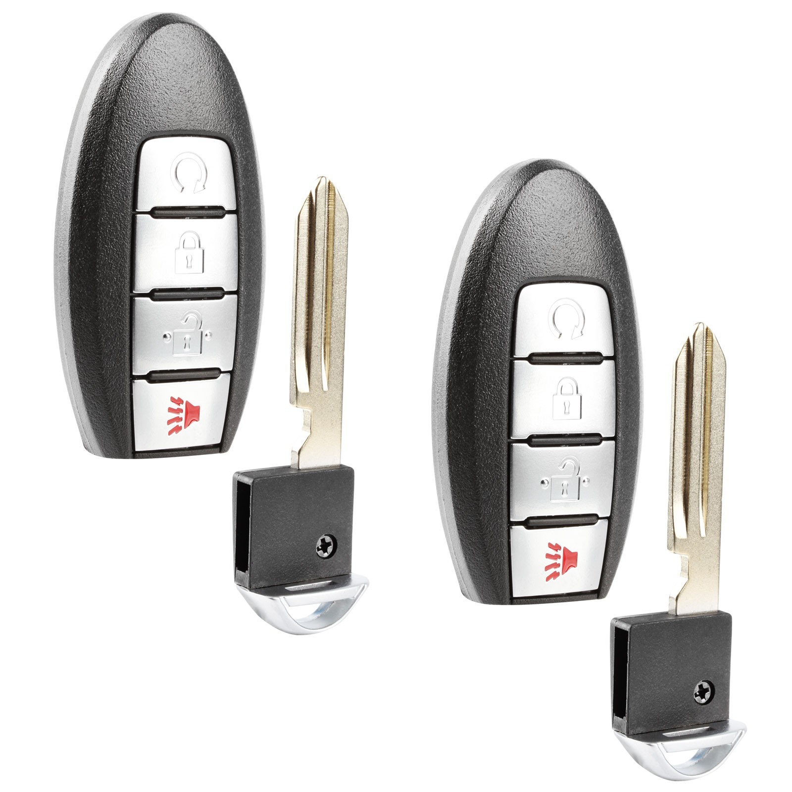 2 Remote Keyless Entry Smart Fob Remote Replacement For Nissan (KR5S180144106)