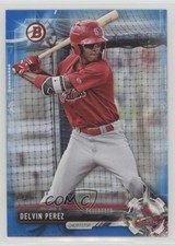 2017 Bowman Draft Blue 87/150 Delvin Perez #BD-147 3d5