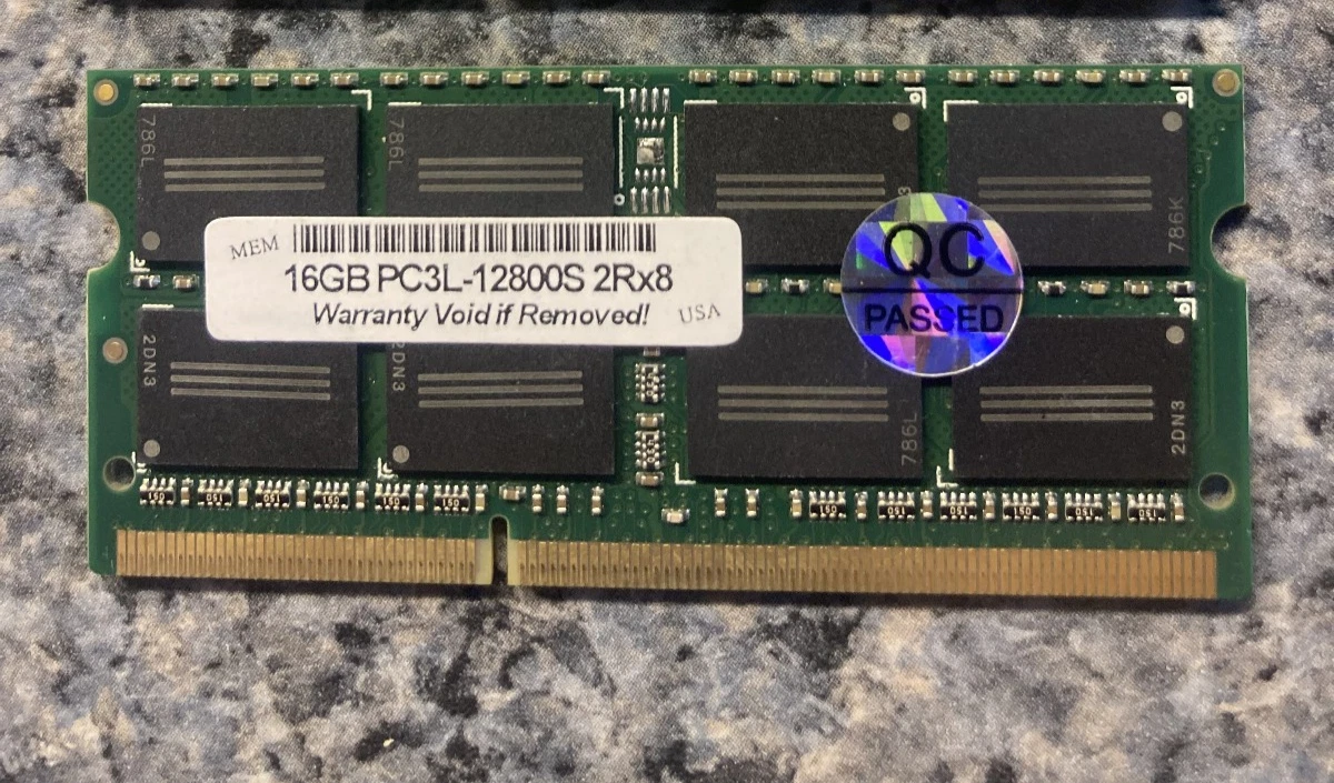 16gb Ddr3 Pc3 12800 Sodimm for sale | eBay
