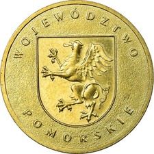 [#589831] Coin, Poland, Pomorskie District, 2 Zlote, 2004, Warsaw, EF(40-45), Br