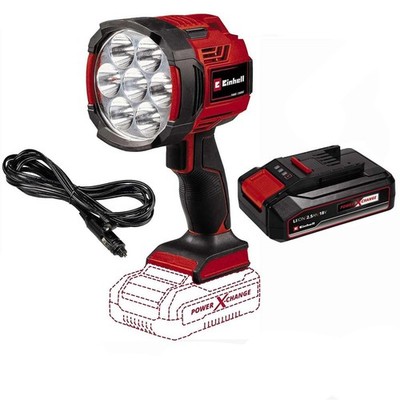 Einhell Lampe TE-CL 18/2500 LiAC-Akku 2.5 Ah 18V,  OHNE Ladegerät 2500lm( 7 LED
