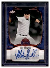 2024 Leaf Bronx Legacy Autograph Spectrum Bronze Holofoil Mike Stanton Auto /75 