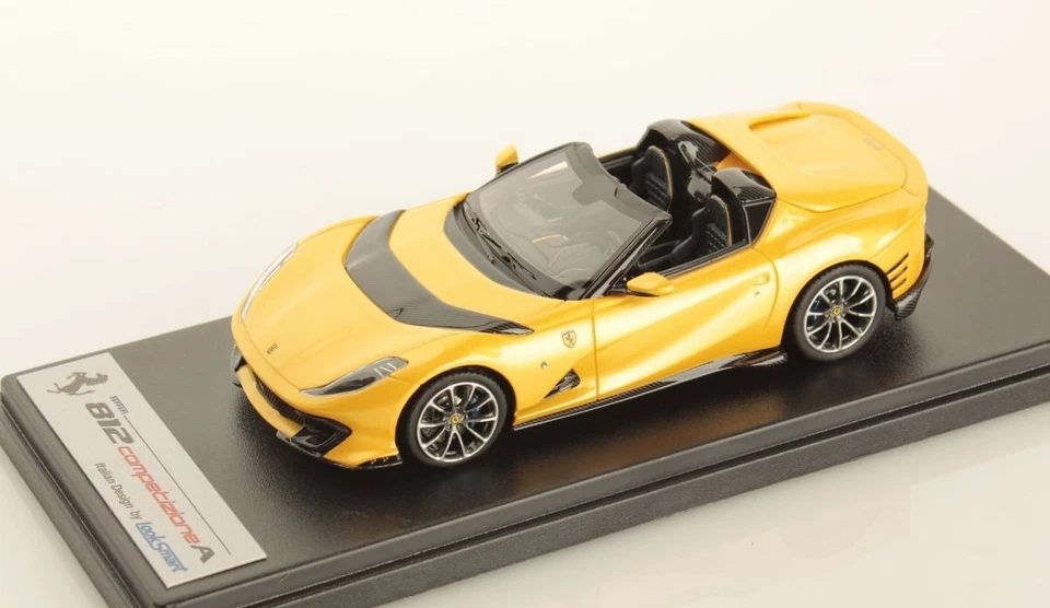 Ferrari 812 Compétition A Spider Jaune Tritato 1/43 Looksmart - Photo 1/1