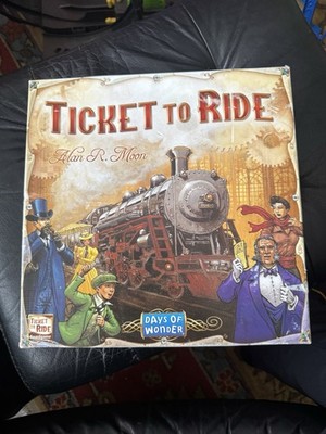 Days of Wonder Ticket To Ride by Alan R. Moon Train Adventure Board Game