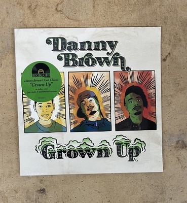 DANNY BROWN GROWN UP 7'' YELLOW VINYL SINGLE NEW SEALED RSD 2026 DJ SHIFTEE