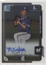 2015 Bowman Chrome Prospects Auto Marcos Diplan #BCAP-MD Auto s3g