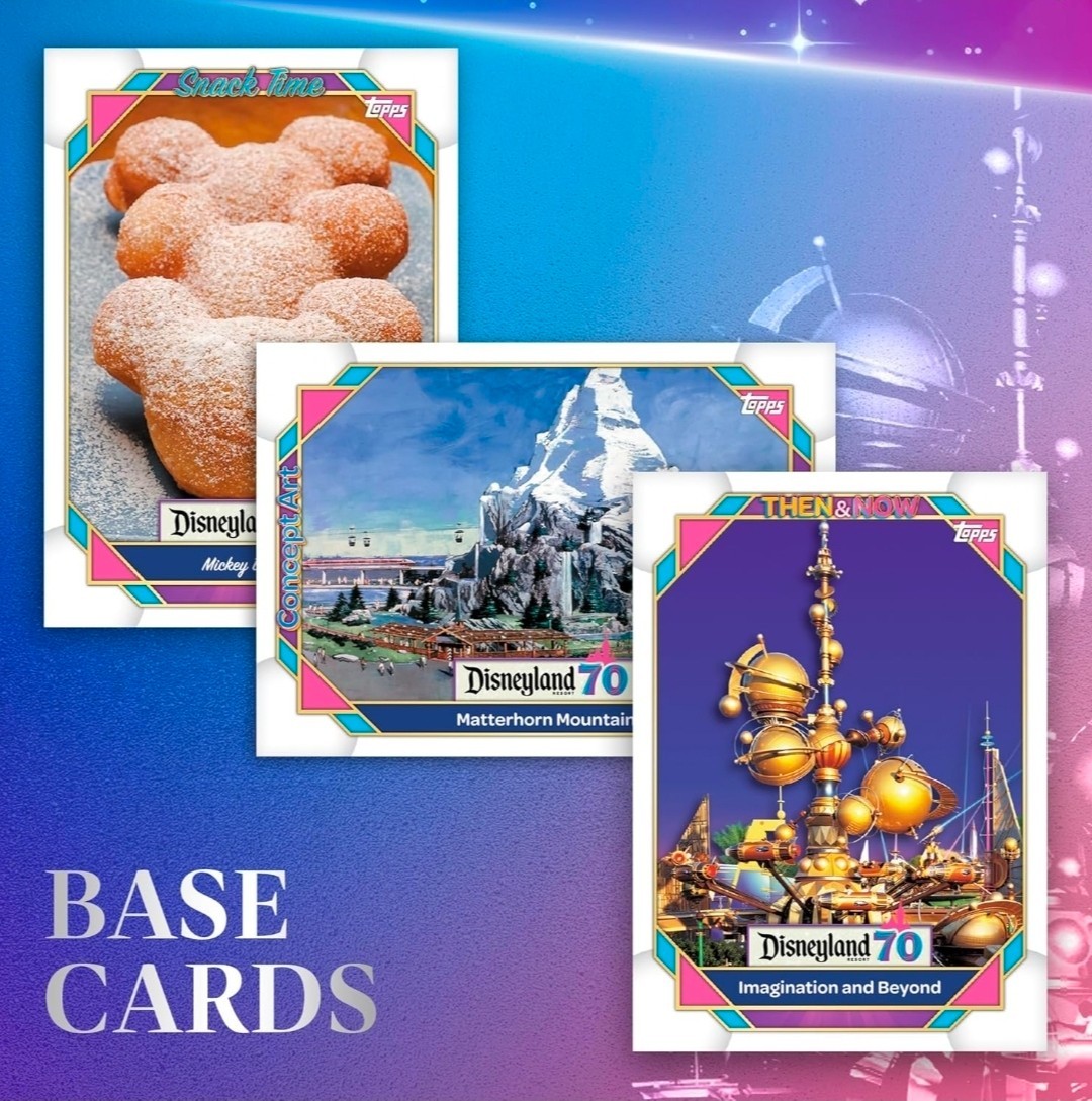 Topps Disney 2026 - Disneyland 70th Anniversary - Base Set - BUY 4