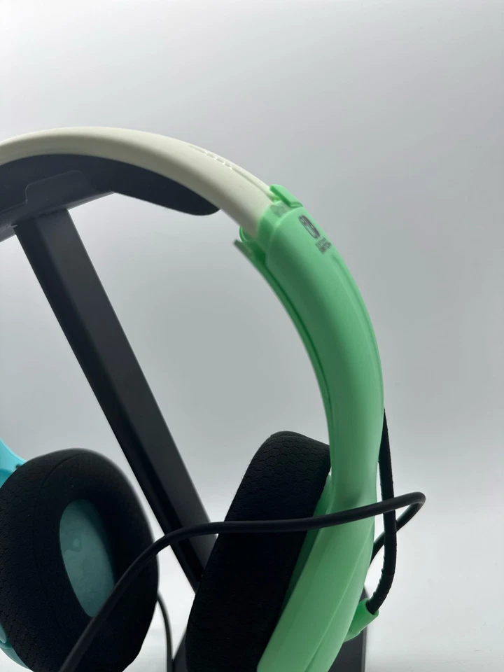 Auriculares estéreo PDP Gaming LVL40 para Nintendo Switch - Animal Crossing azul/verde Foto 2 de 2