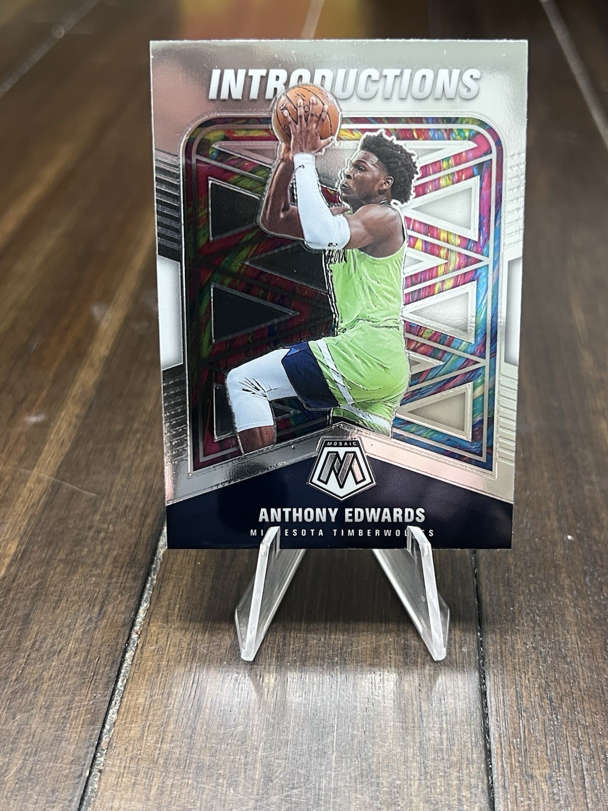 2020-21 Panini Mosaic - Introductions - Anthony Edwards #10 (RC)🔥🔥