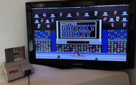 Wayne Gretzky Hockey White Jersey Variant with Manual (Nintendo, NES 1991) THQ🔥