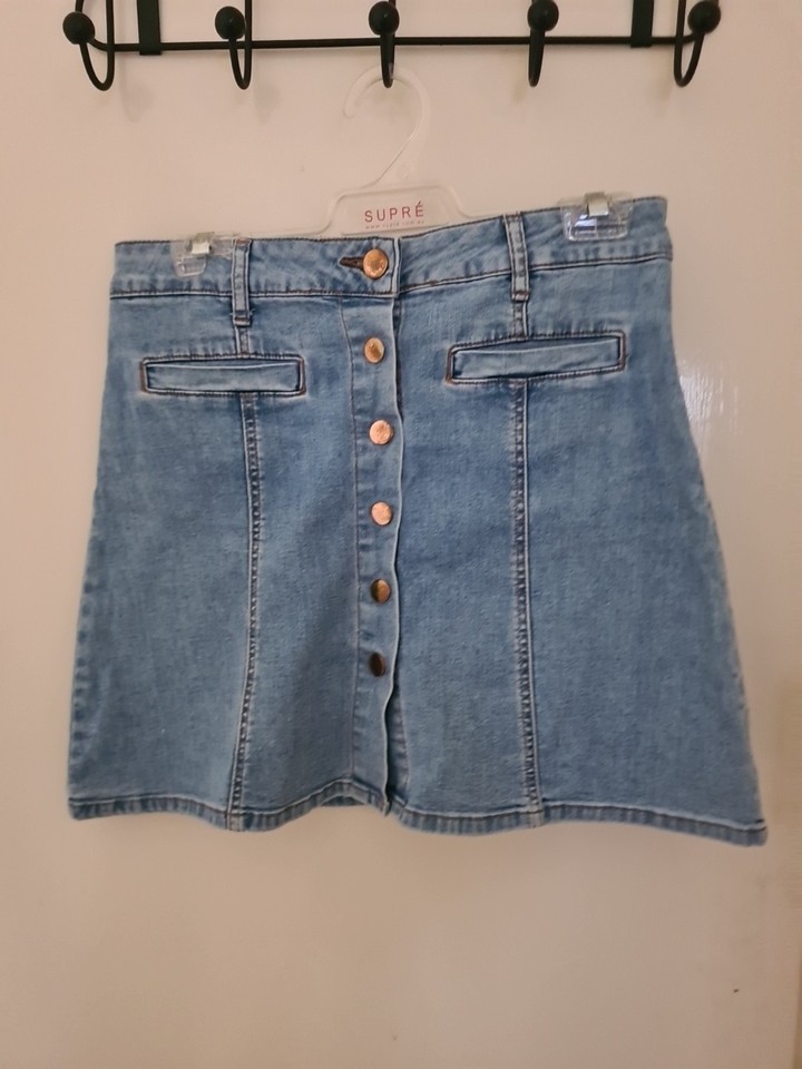 Re Denim Skirt Size 10