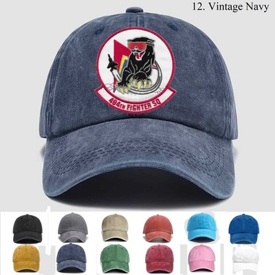 Customized Embroidered Hat 494 Fighter Squadron Heatwave Lakenheath, Gift Idea