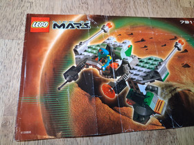 LEGO Mars Mission 7311 Red Planet Cruiser Instruction Manual Only No Bricks
