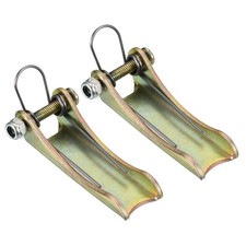 2 Pack 56mm Hook Safety Latch Kit Metal Towing Hitch Replacement Zinc Plating