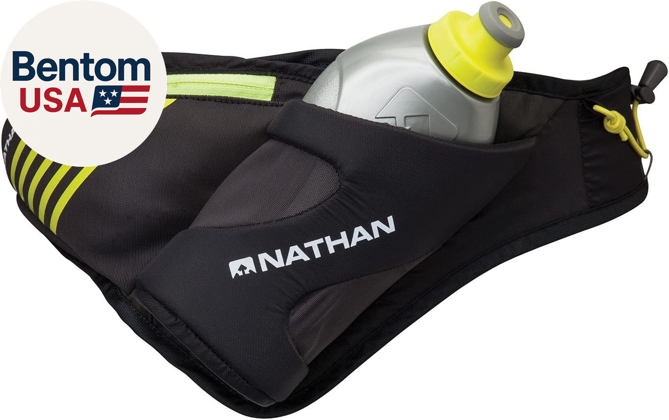 Peak Running Hydration Waist Pack Belt W/ Speed Draw Flask W