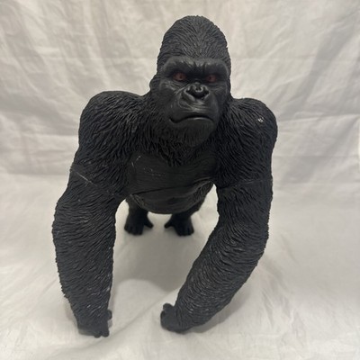 2017 Black 10'' 2352 Gorilla Ape Soft Squeeze Rubber Toy Figure King Kong