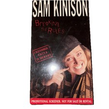 SEALED PROMOTIONAL SCREENER NOT  FOR RESALE SAM KINISON BREAKING THE RULES VHS