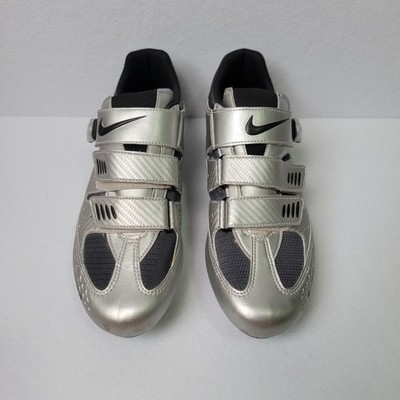 Nike Altea II Plus Road Cycling Shoes - Mens 11.5 - Chrome Silver 2006