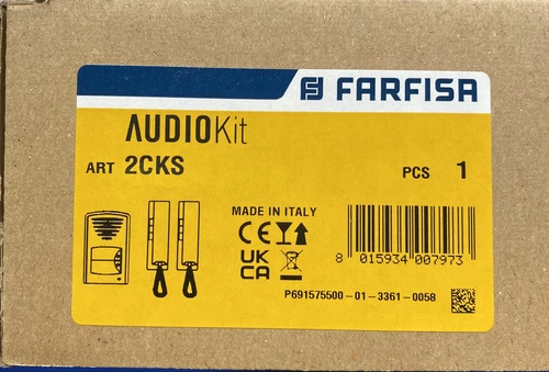 FARFISA 2CKS Kit Citofonico Bifamiliare 4+N - Imagen 1 de 3