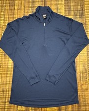 Vintage Patagonia Capilene 1/4 Zip Pullover Lightweight USA Made Men  s Medium