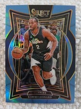 KAWHI LEONARD 2024 Panini Select Light Blue Prizm /299 #61 Concourse