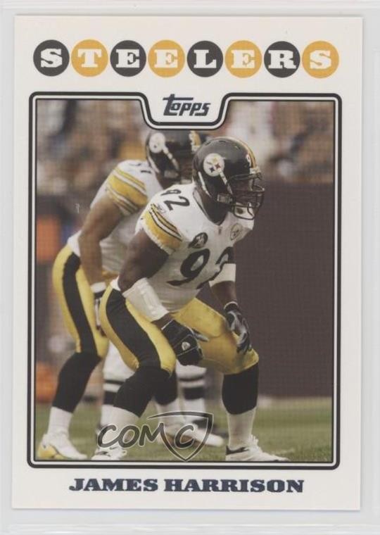 2008 Topps James Harrison #241 3pu