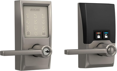 Encode Smart Wi-Fi Lock with Lever Handle, Touchscreen Keypad, Keyless Entry Doo