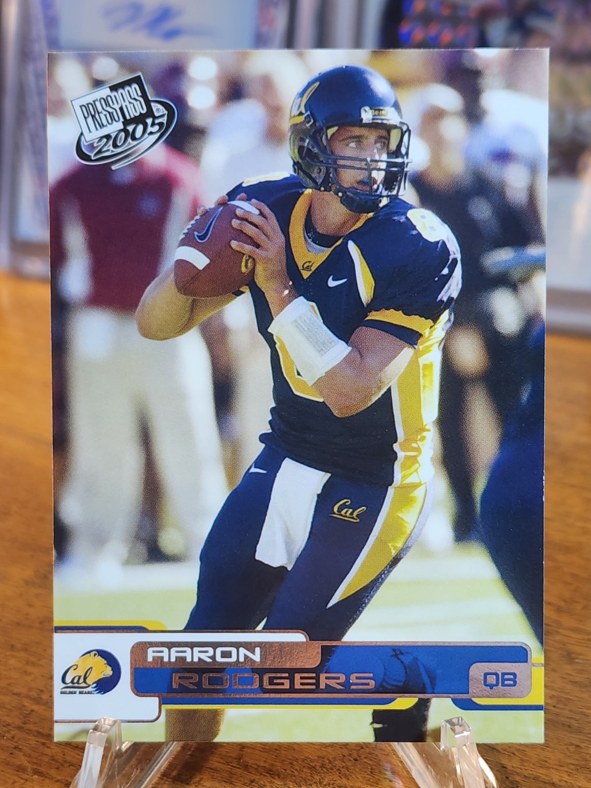 2005 Press Pass - Aaron Rodgers #9 (RC)