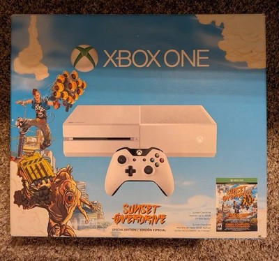Microsoft Xbox One Special Edition Sunset Overdrive 500GB White Console
