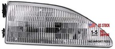 1590243 Headlight Assembly - Clear Passenger Side - Fits Select Ford Models