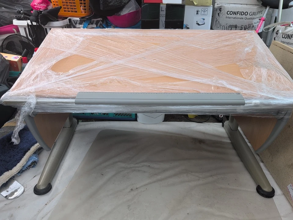 Moll Schreibtisch Runner höhenverstellbar, kippbar inkl. verstellbarem Drehstuhl - Bild 4 von 4