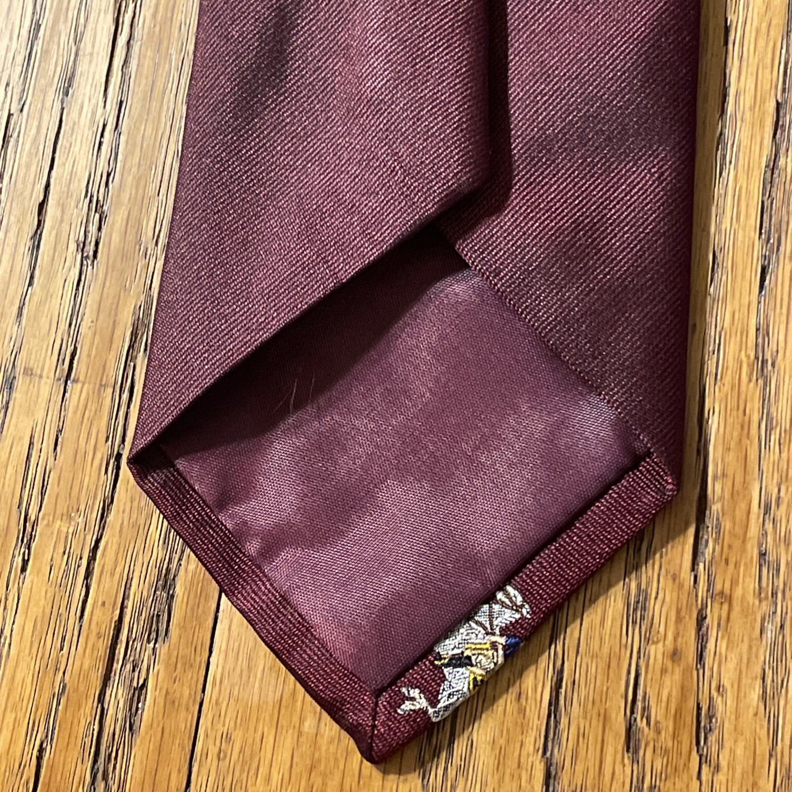 Vintage EUC Polo Ralph Lauren Mark Shale Graphic Equestrian Tie USA Hand Made