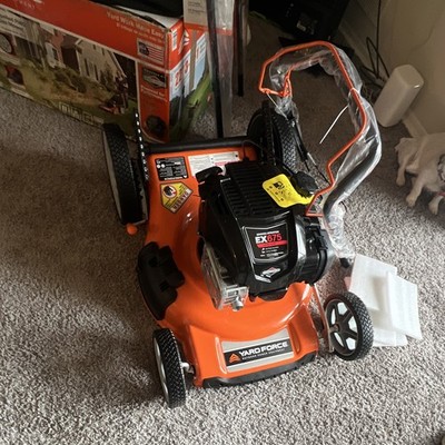 Yard Force 22in 3-in-1 Self-Propelled RWD 163cc 4-Stroke Gas Lawn Mower