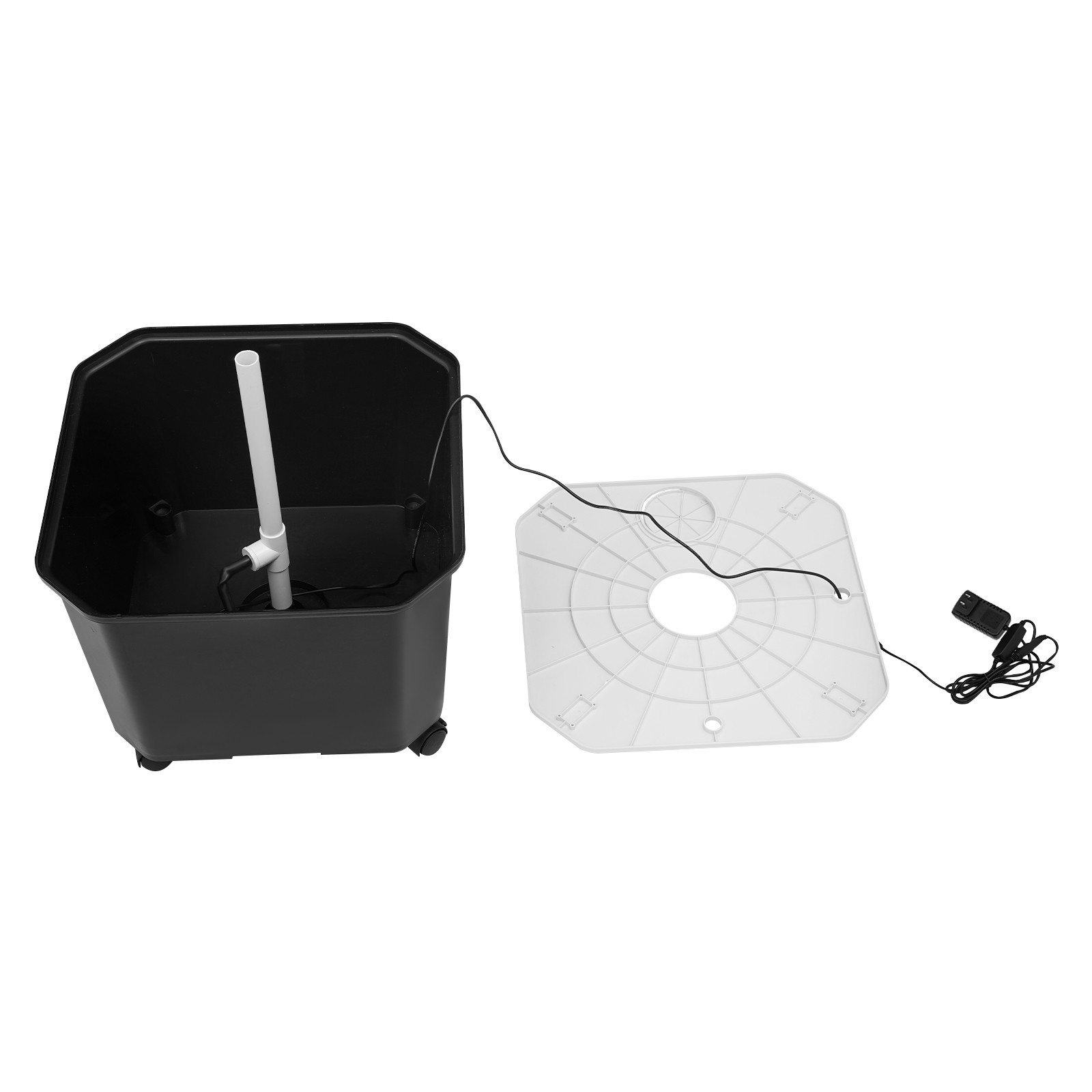 50-Hole Vertical Hydroponics Growing Kit Mobile Hydroponic Growing Kit 5 Tiers