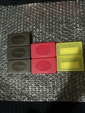 Nintendo DS Game Cartridge Cases/Boxes Lot of 7 - Black, Red  Yellow