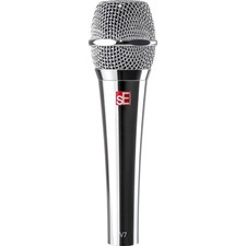 sE Electronics V7 Chrome Dynamic Supercardioid Handheld Vocal Microphone