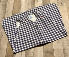 Vintage Halo Sleep Sack XL Navy Blue Gingham 100  Cotton Very Nice