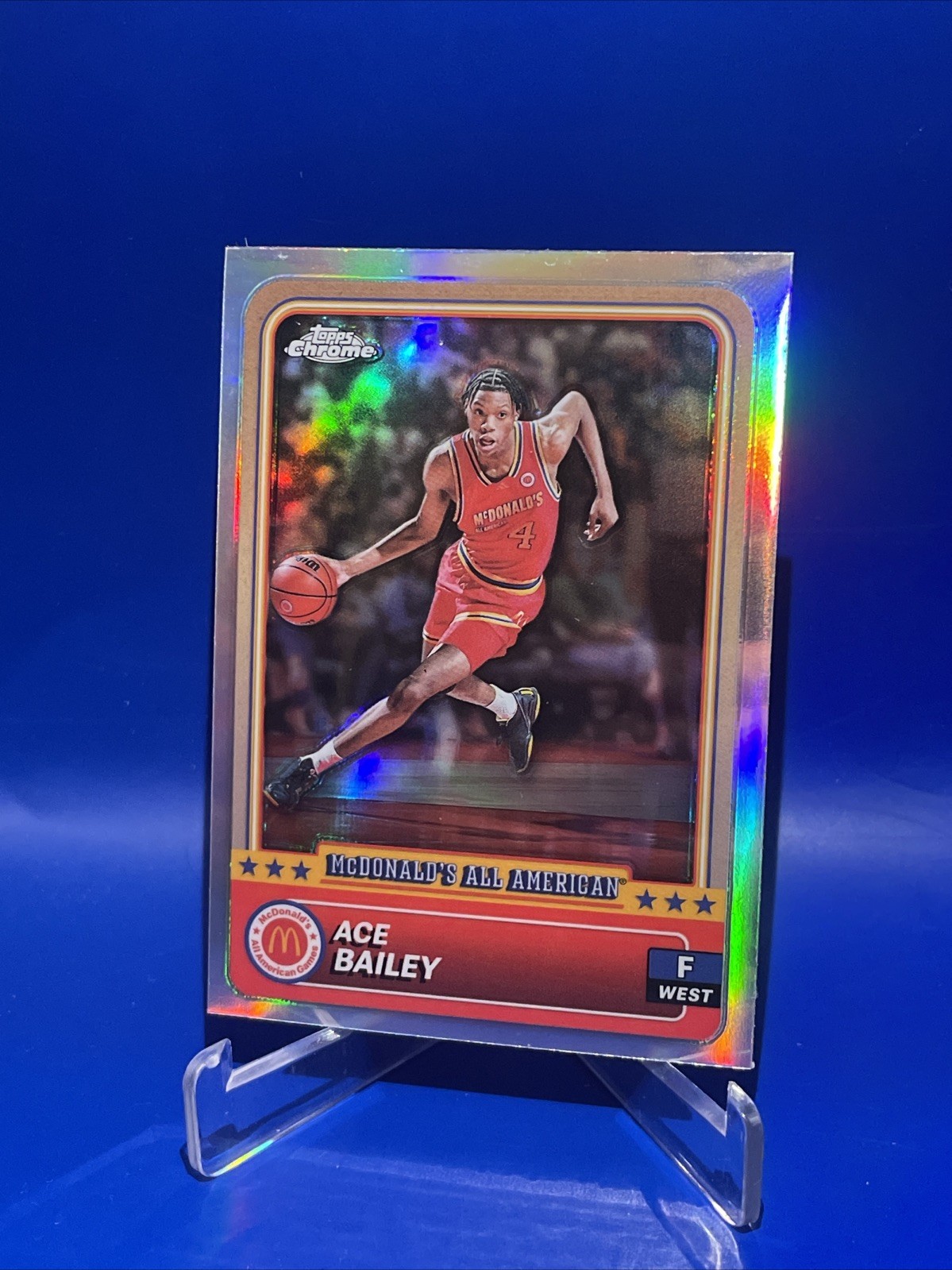 2024 Topps Chrome McDonald's All-American Ace Bailey Refractor #34