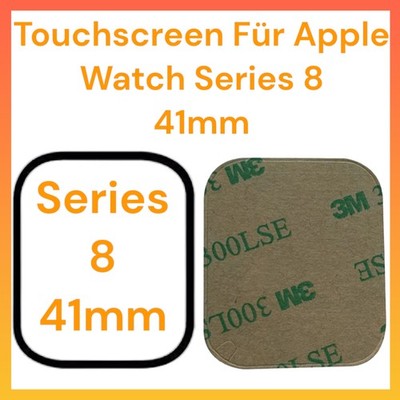 Touchscreen mit Frontglas für Apple Watch S8 8 Series 41mm Digitizer