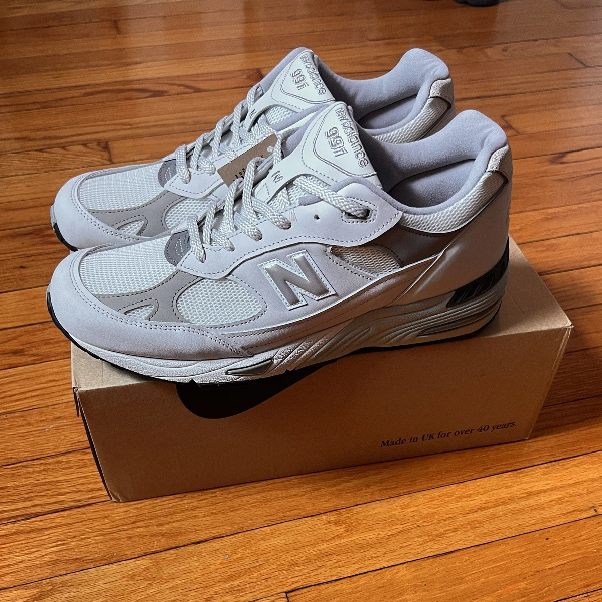 New Balance 991 Made in England Star White for Sale | Authenticity