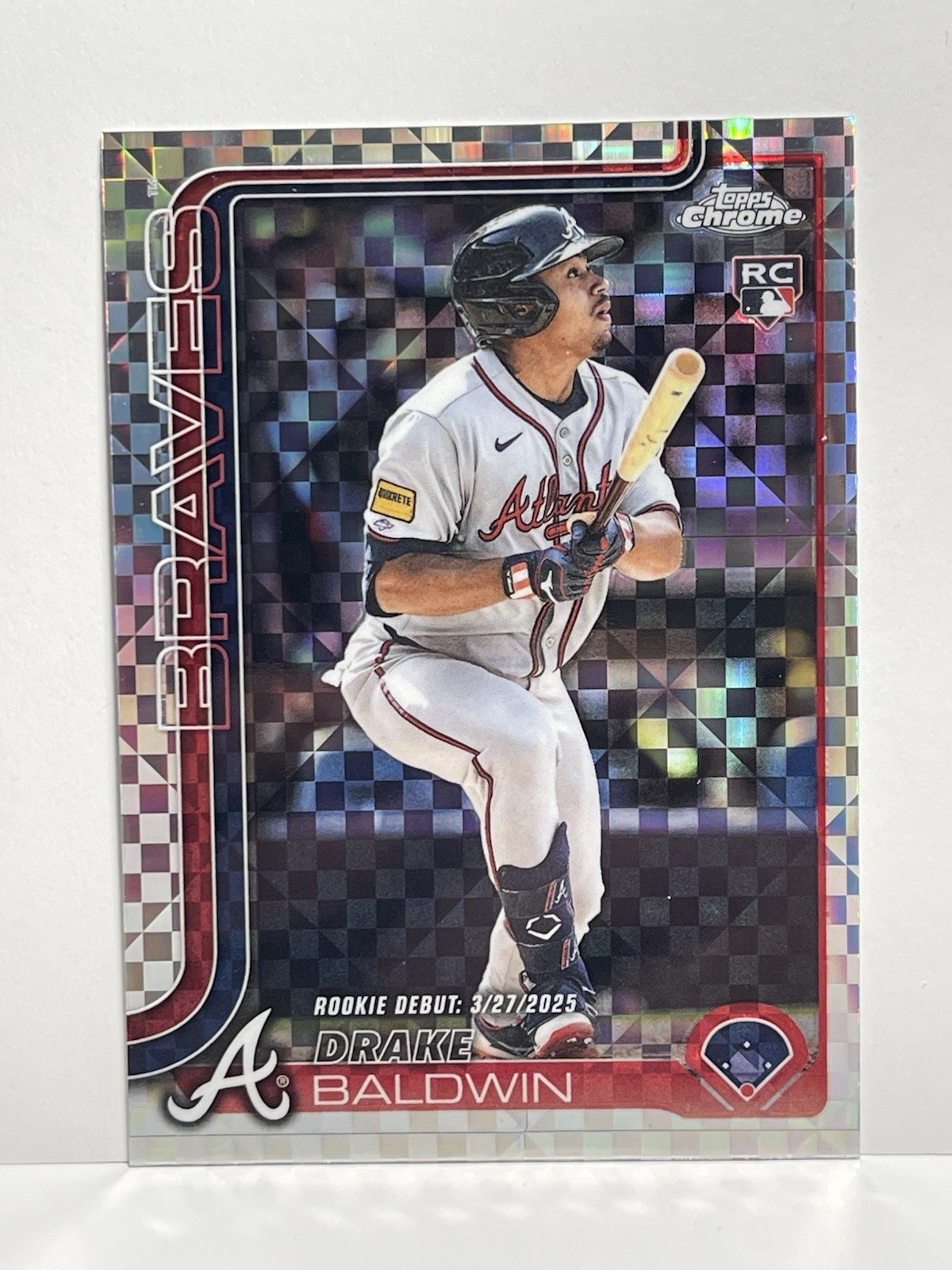 2025 Topps Chrome Update Series - Drake Baldwin #USC88 X-Fractor (RC)