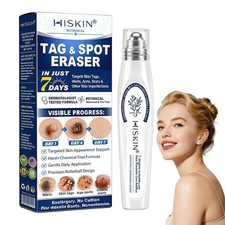 Hiskin Botanical Rollerball Pen Natural Care for Skin Tags, Gentle Skin Formula