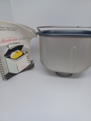 Sunbeam Oster Bread Maker Pan & Paddle 5821 5858 5834 5833 5846 5890 5838 5847
