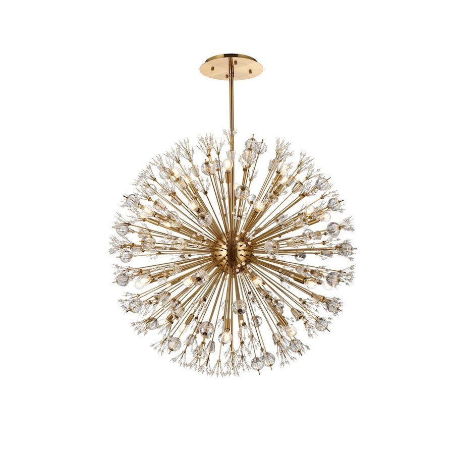 Luxury Lighting Vera 32 Light Pendant, Gold - 2500D44SG