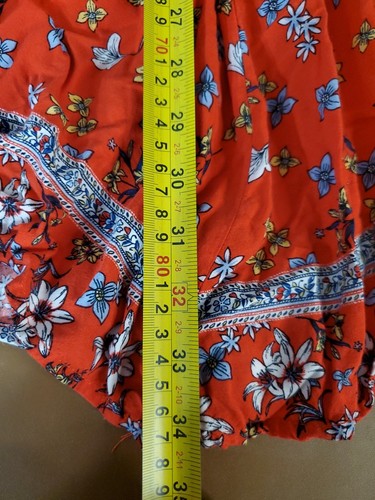 Rue+ 21 Sundress Women's Size 3X Spaghetti Straps V-Neck Floral Flowy Ruched - Picture 9 of 10