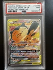PSA 9 Eevee & Snorlax GX SM169 Sm Holo