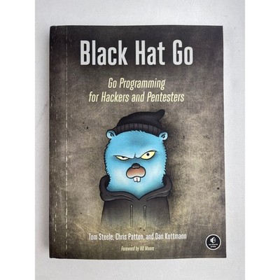 No Starch Press Black Hat Go Programming for Hackers Pentesters Paperback
